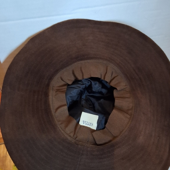 Vintage 70's Style Brown Suede Western Style Fringe Hat O/S Festival Boho - Picture 9 of 13